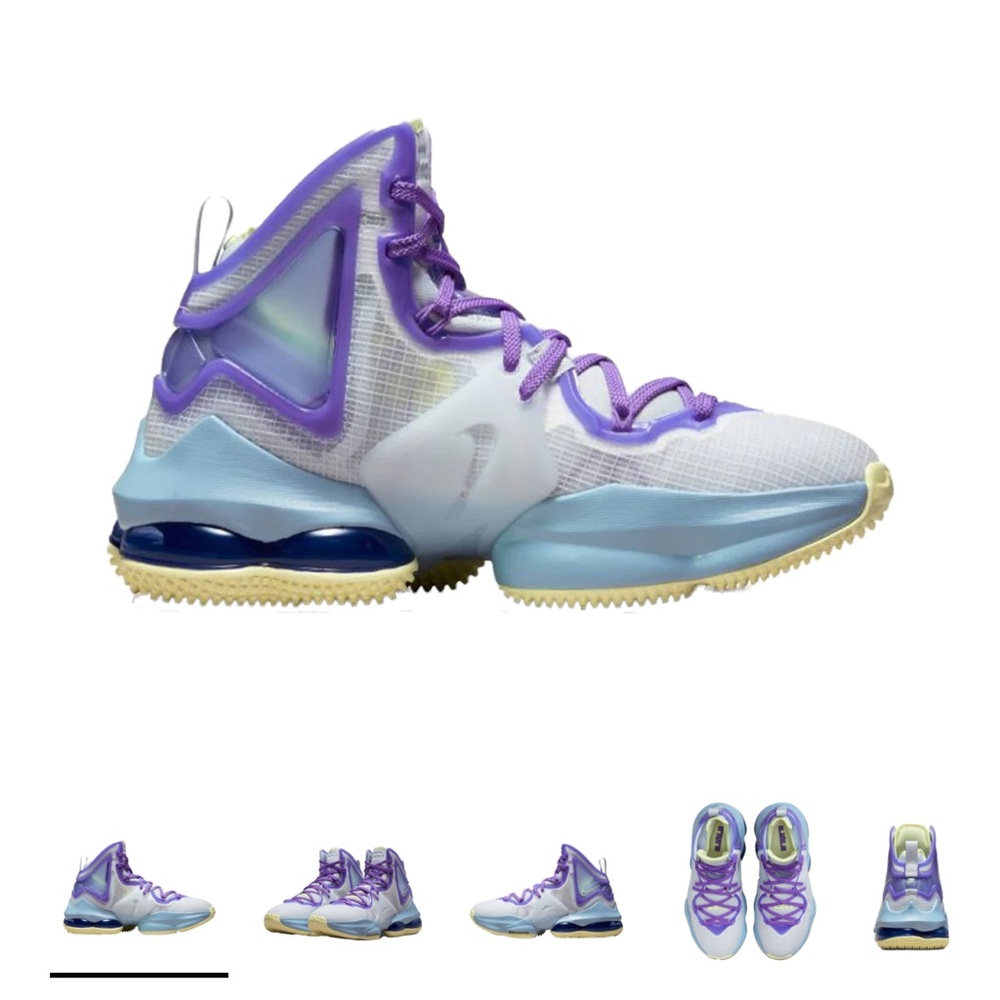 Nike LeBron 19 basketball sneakers youth size 5